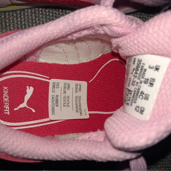 PUMA Roma Basic Summer "Pink" Infant Girls' Shoe-4C - Picture 8 of 9